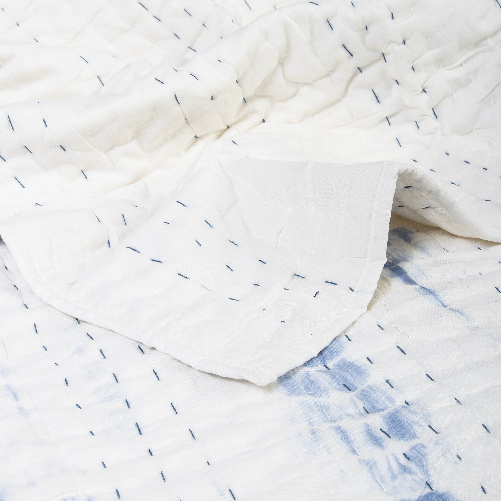 Premium Tie Dye Cotton Kantha Quilt